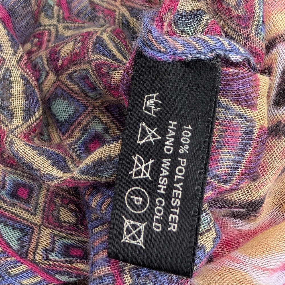 Vibrant Soft Infinity Scarf - Picture 6 of 6
